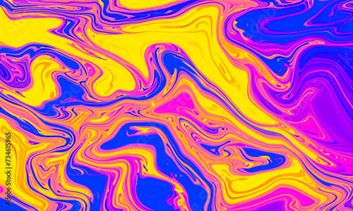 abstract colorful liquid marble background