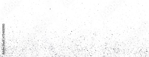 Grunge dot  dust  old  texture overlay pattern on white empty  background a4 poster or banner vector illustration