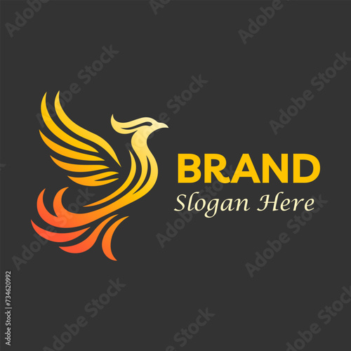 creative logo design - Phoenix Logo - Vector