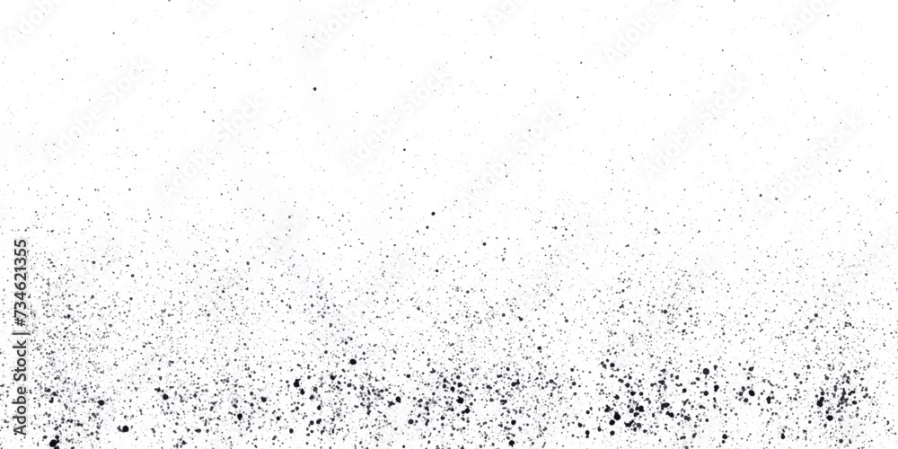 Grunge dot, dust, old, texture overlay pattern on white empty, background banner or poster vector illustration