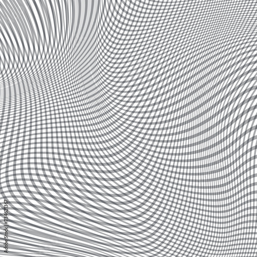 abstract seamless repeatable grey wave cross line pattern.