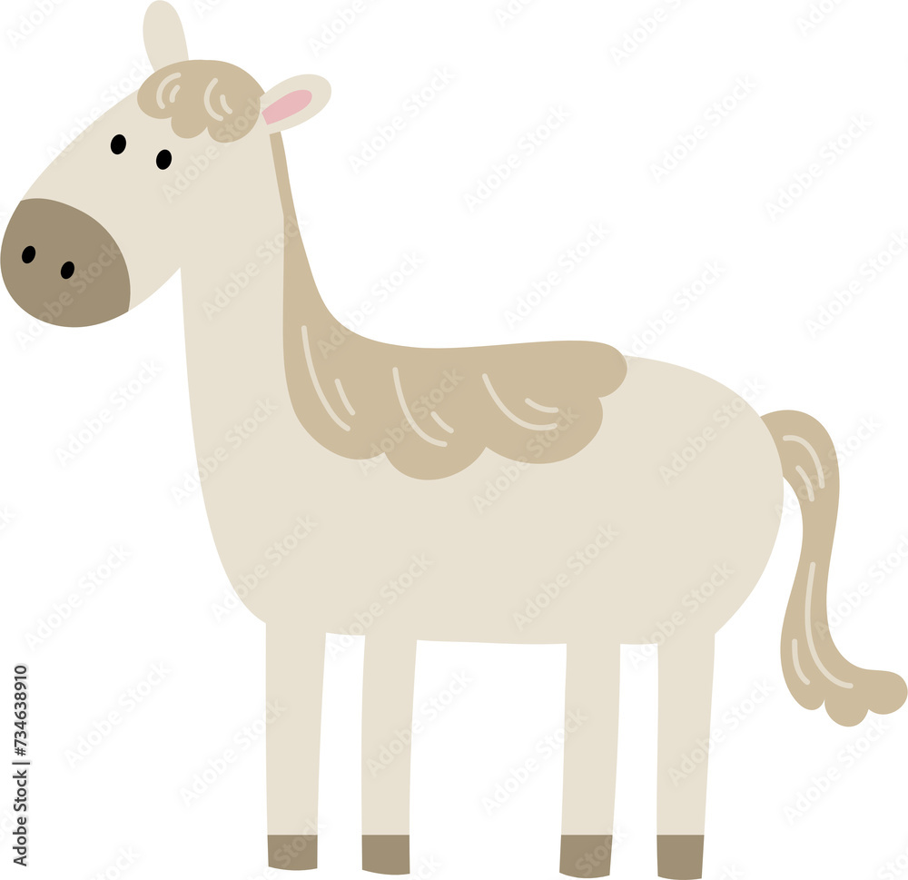farm animal doodle cartoon farm animal doodle cartoon