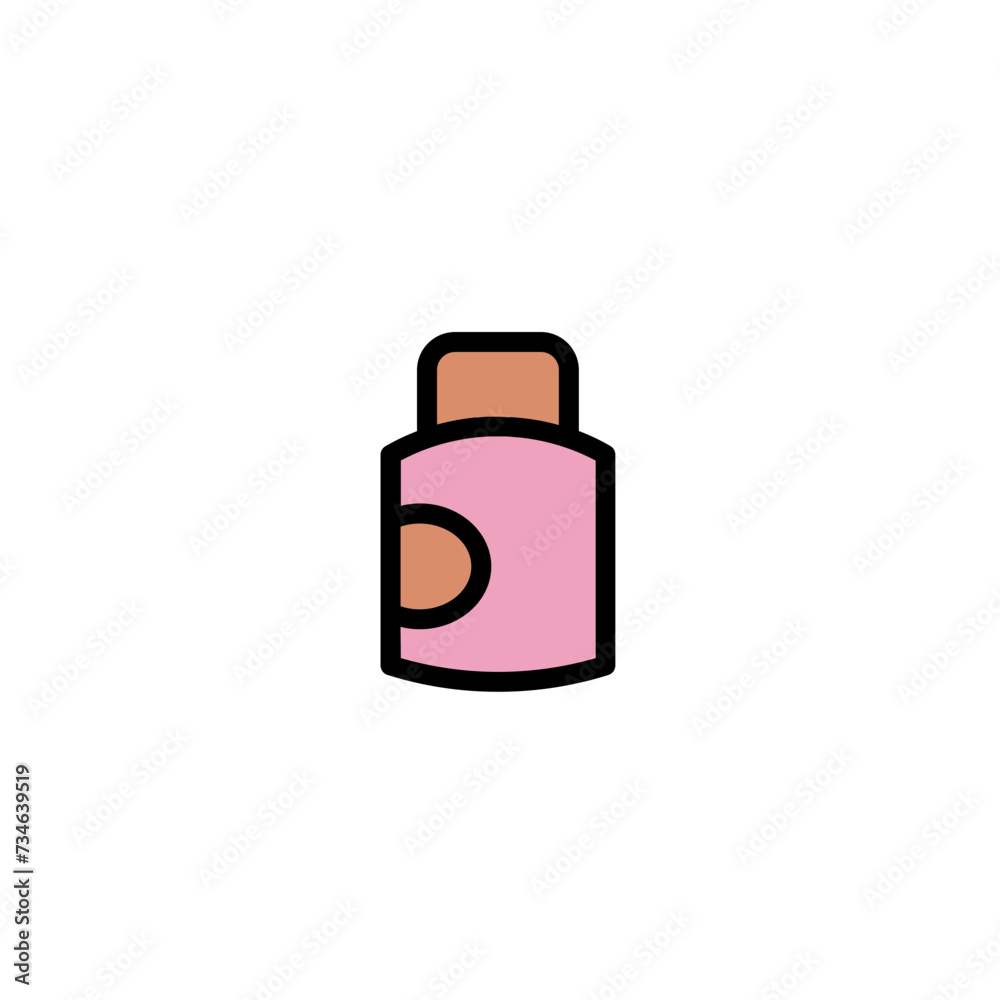 Nail Polish Saloon Filled Outline Icon Nail Polish Saloon Filled Outline Icon