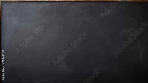 background blank black school