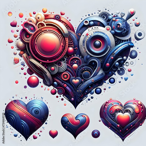 Heart shape design
