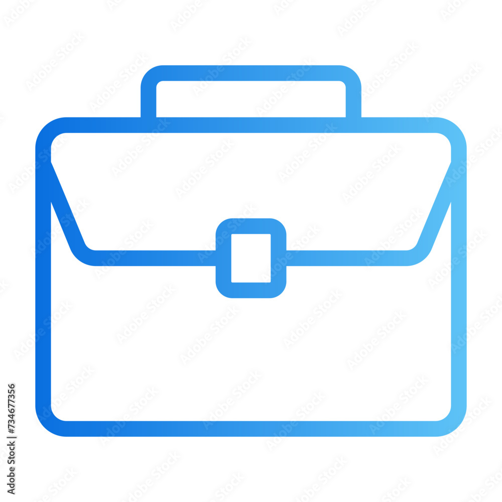 briefcase gradient icon briefcase gradient icon