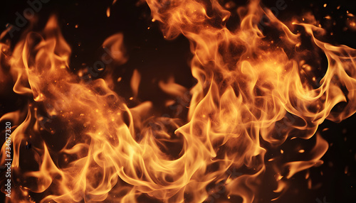 Close up Photography Fire Flames background 
