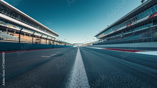 Empty Race Track Long Exposure © emir