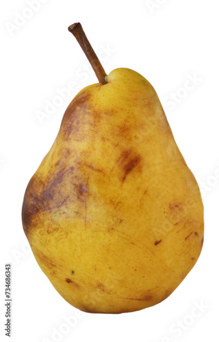 pear isolated on white