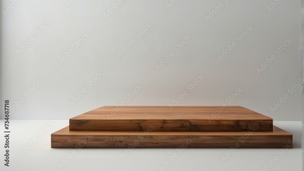 wooden 3d presentation mock up wooden 3d presentation mock up