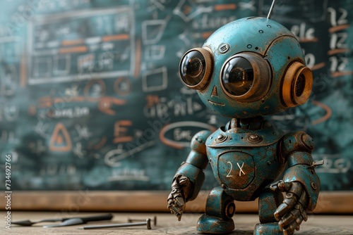 Meet the Cute Robot with 2X Calculator Brain Generative AI
