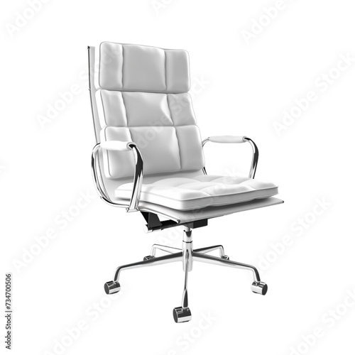 Office chair PNG Cutout, Generative AI