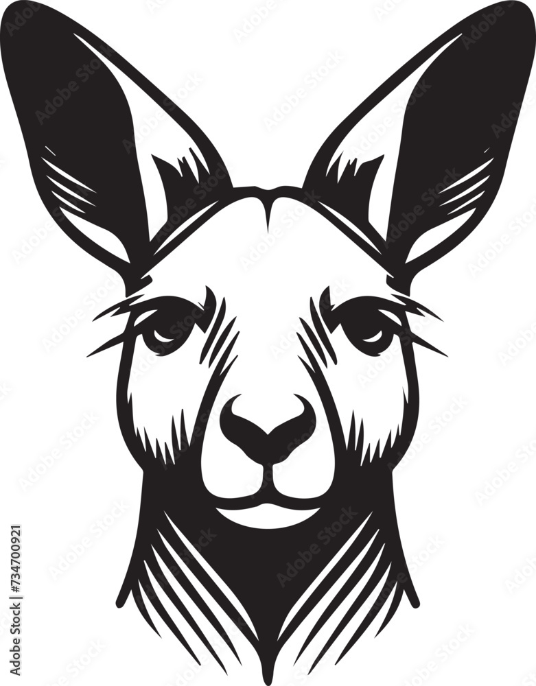 Obraz premium Kangaroo Vector Design 