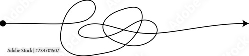 The quickest way through the knot: Untangle problems with playful lines & simple solutions.