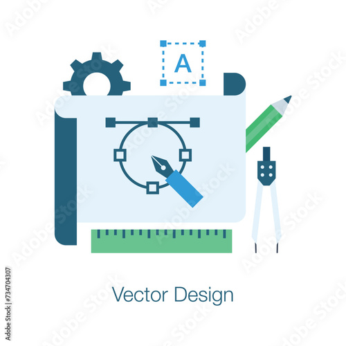 Get this amazing icon of vector design, prototyping concept vector
