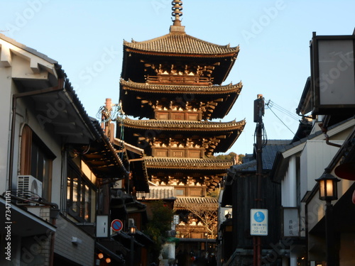 京都東山シンボルの八坂の塔