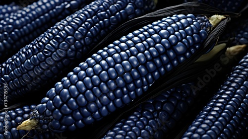 healthy blue corn photo