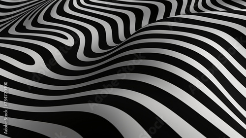 black and white stripe © Gefer