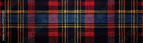 Tartan style colorful background .  Banner