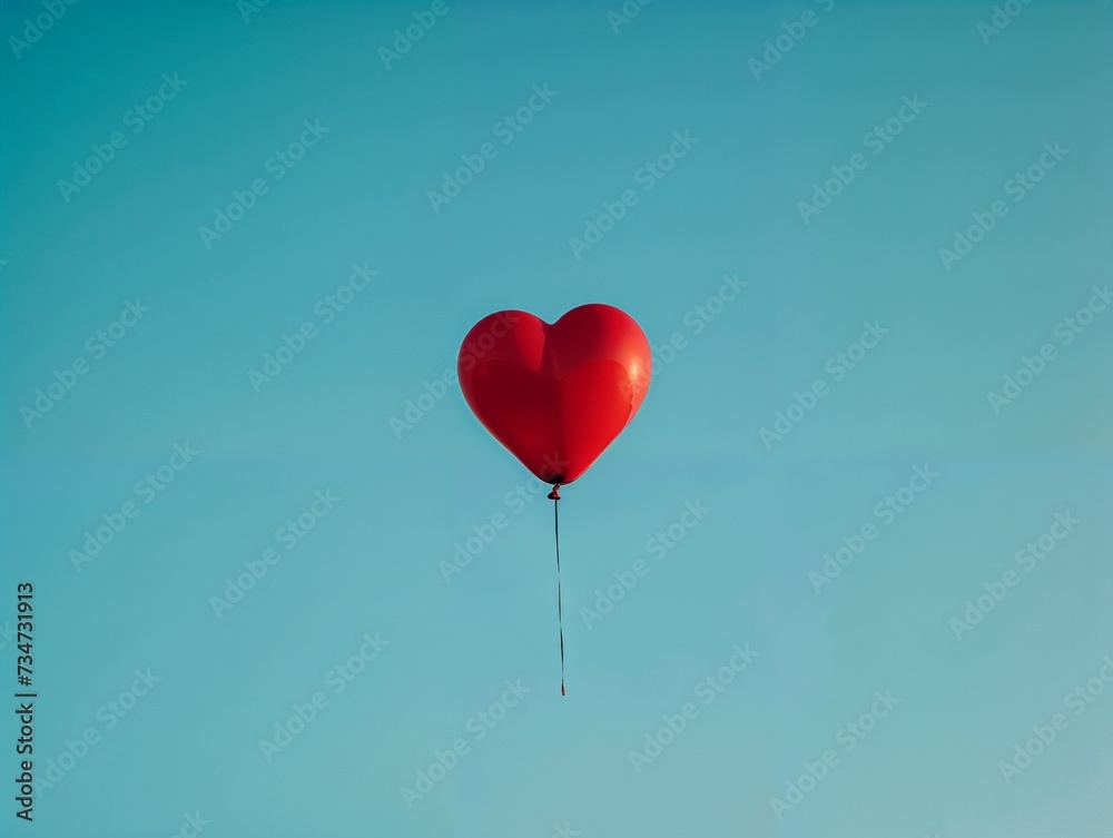 heart shaped balloon