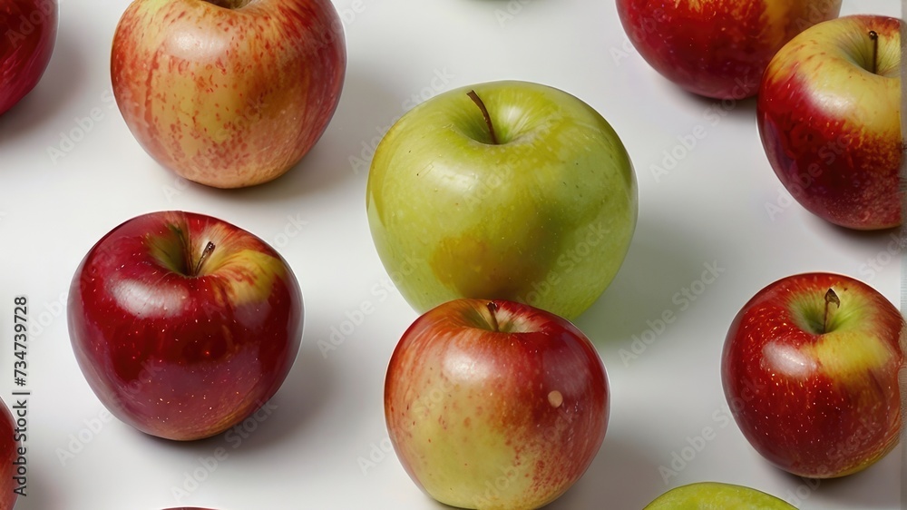 red and green apples red and green apples