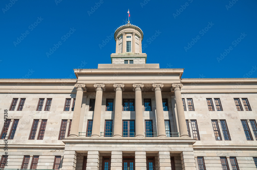 Tennessee State Capitol, in Nashville, Tennessee