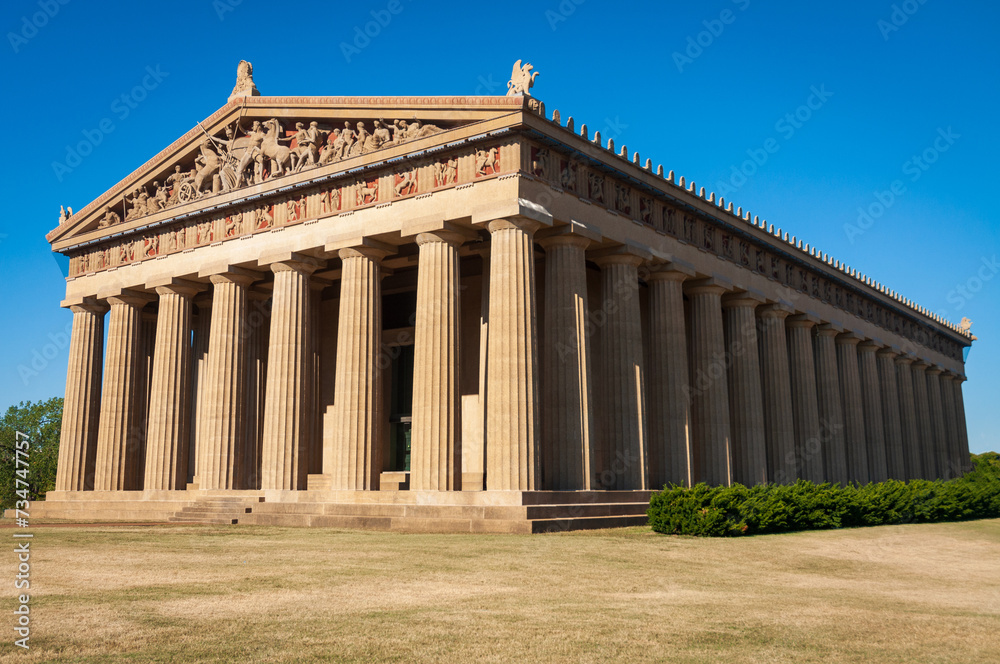 The Parthenon, in Centennial Park, Nashville, Tennessee, United States