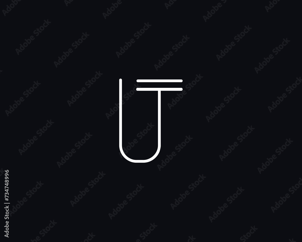Creative and Minimalist Letter UT Logo Design | UT Monogram Creative and Minimalist Letter UT Logo Design | UT Monogram