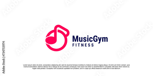 logo for body fitness music