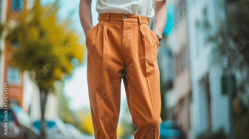 User-Generated Content: Encourage customers to share photos of themselves wearing the trousers on social media, then curate. Generative AI photo