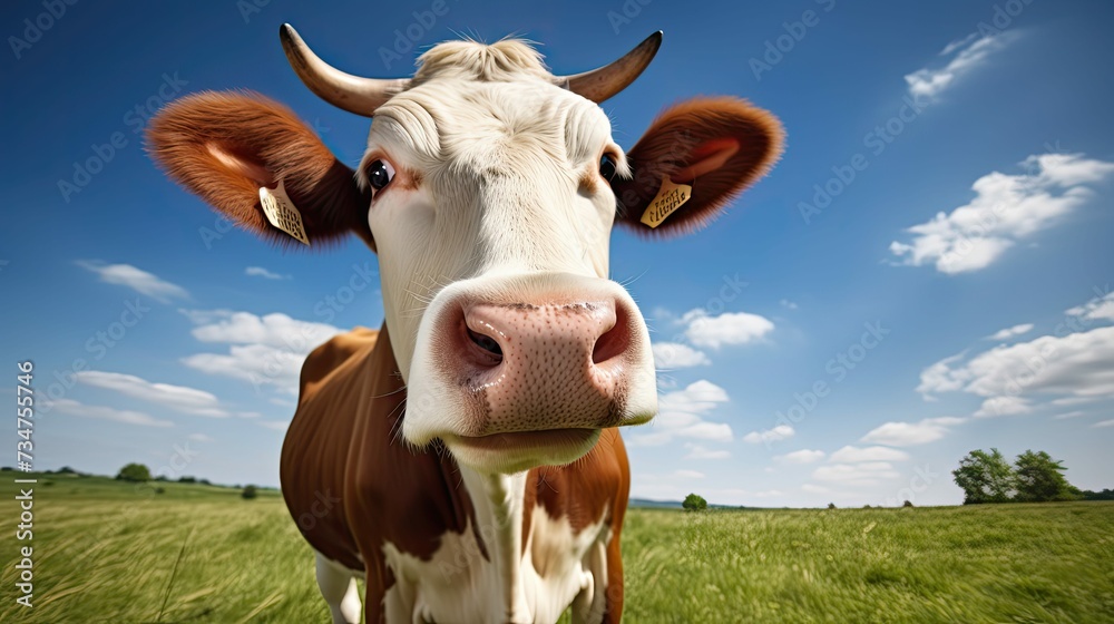 farm cow mooing