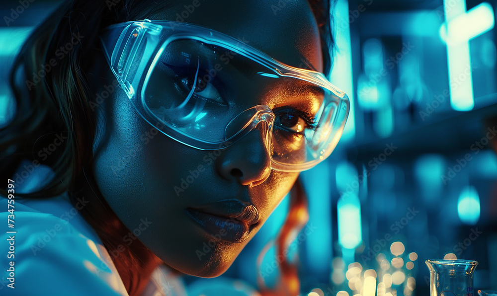Exploring New Frontiers in Science: Technician in Modern Lab. Exploring New Frontiers in Science: Technician in Modern Lab.