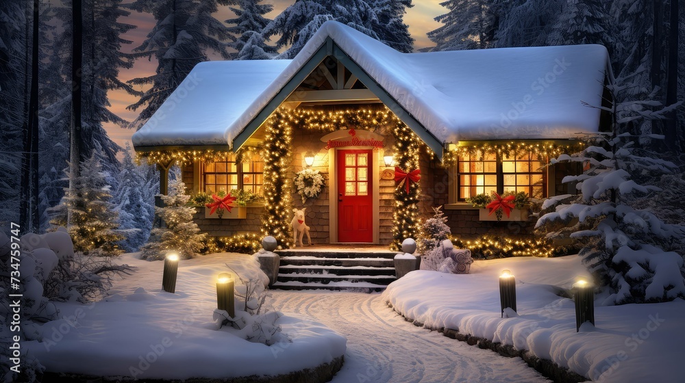 Fototapeta premium destination holiday christmas travel