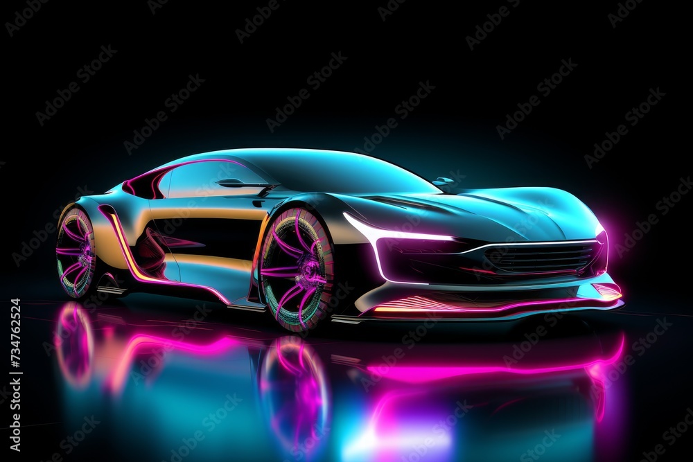 Neo color futuristic car image download, HD Futuristic Car Background Images Download, Pngtree offers HD futuristic car background images for free download. Download this futuristic car background 