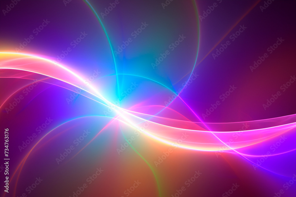 abstract colorful background with lines. wavy lines, ai generated. abstract colorful background with lines. wavy lines, ai generated.