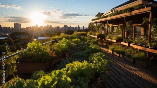 Urban Farm on the Rooftop © Alex Coy