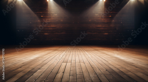 Empty theater stage © Gefer