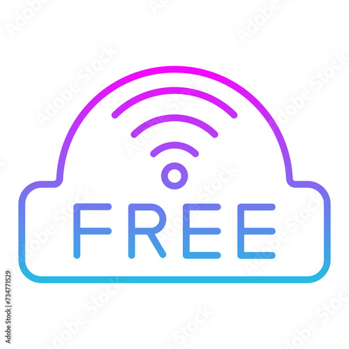 Free wifi Icon