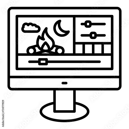 Image Editing Icon