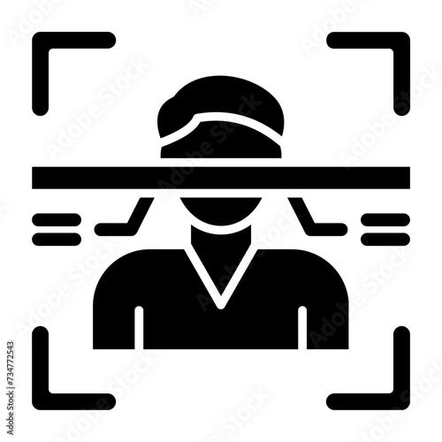 Face scanner Icon