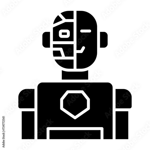 Cyborg Icon