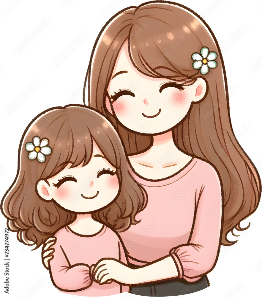 a mother and a daughter a mother and a daughter