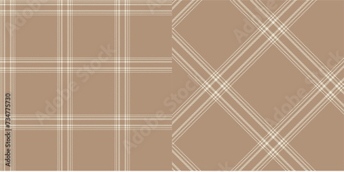 Vector checkered pattern or plaid pattern . Tartan, textured seamless twill for flannel shirts, duvet covers, other autumn winter textile mills. Vector Format