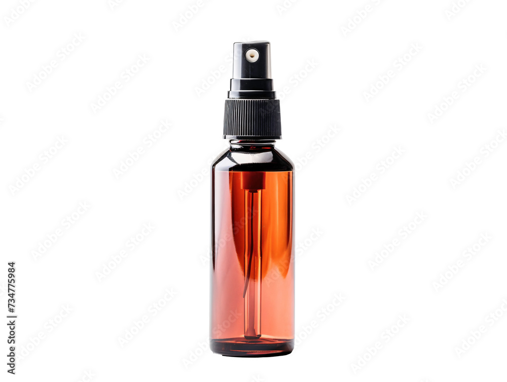 a small bottle with a sprayer a small bottle with a sprayer