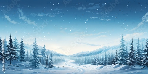 winter background © candra