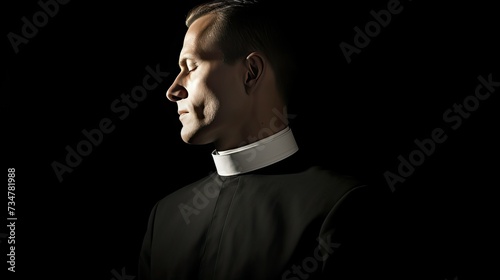 faith catholic priest collar