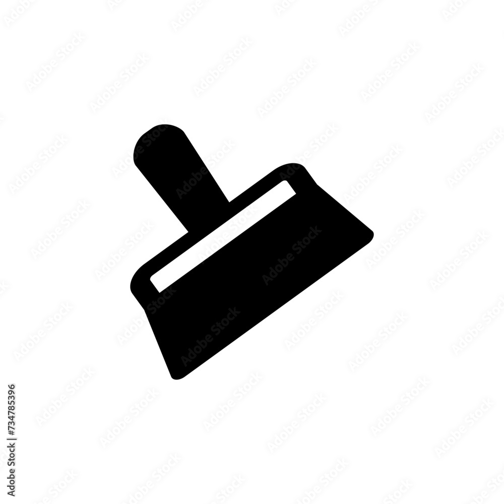 Putty knife icon vector. Tool illustration sign. Putty symbol. Repair logo. Putty knife icon vector. Tool illustration sign. Putty symbol. Repair logo.