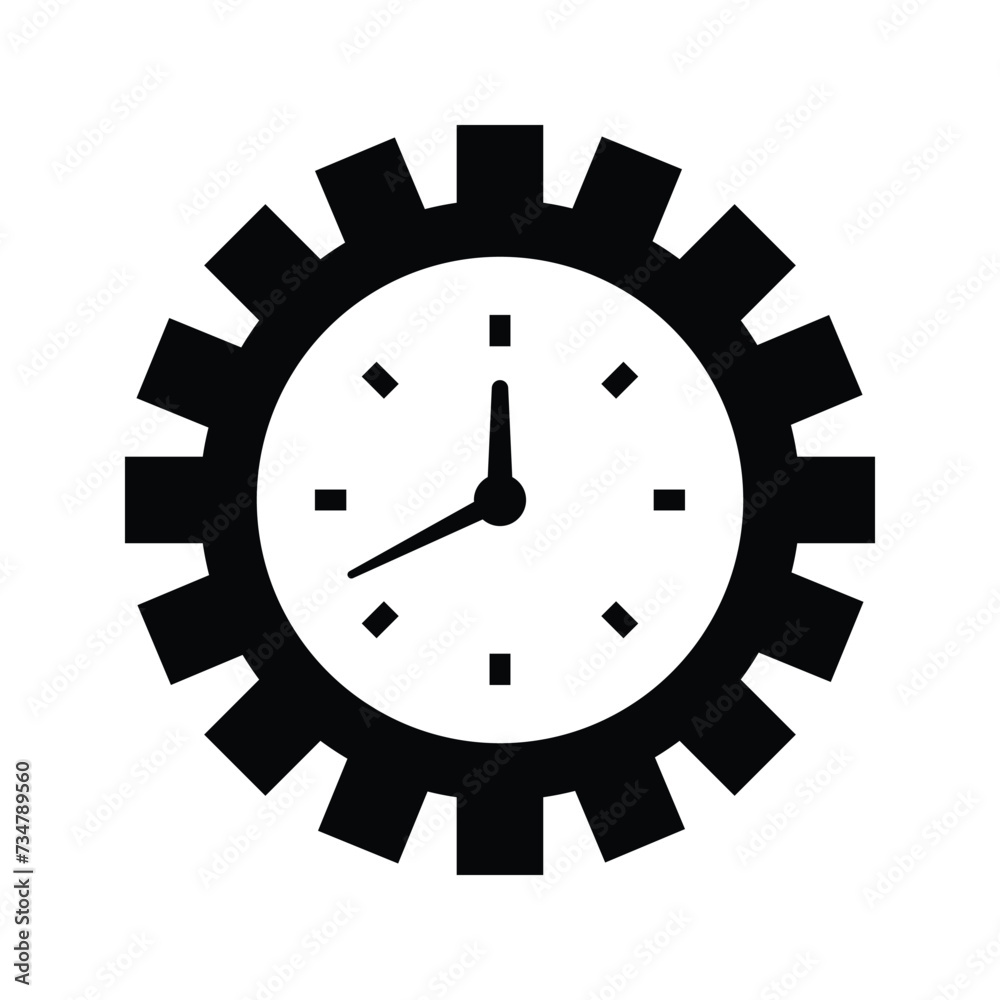 Time Optimization icon. Time Optimization icon.