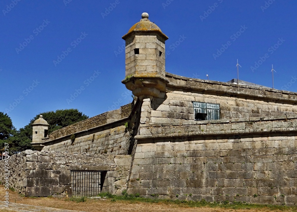 Historic castle in Matasinhos, Porto - Portugal 