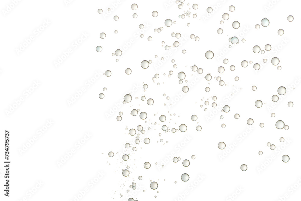 A swarm of bubbles